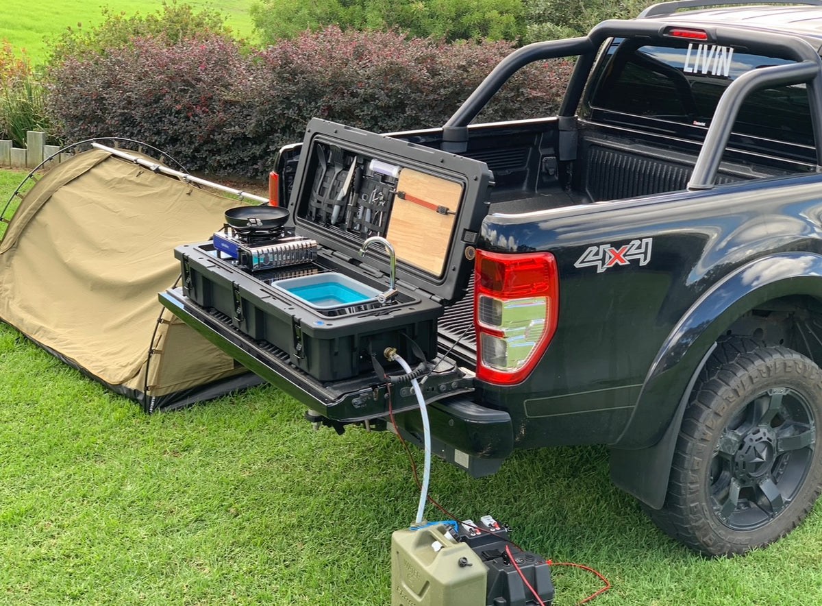 OzTerrain Portable Kitchen- 12V with Pump