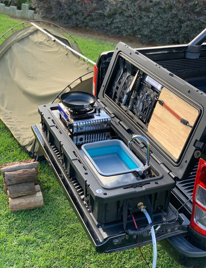 OzTerrain Portable Kitchen- 12V with Pump