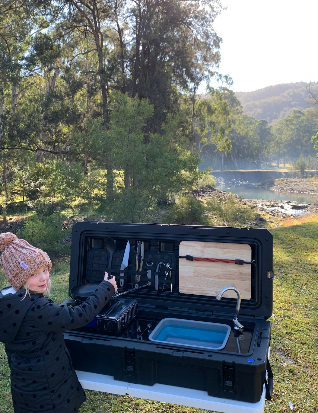 OzTerrain Portable Kitchen- 12V with Pump