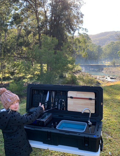 OzTerrain Portable Kitchen- 12V with Pump